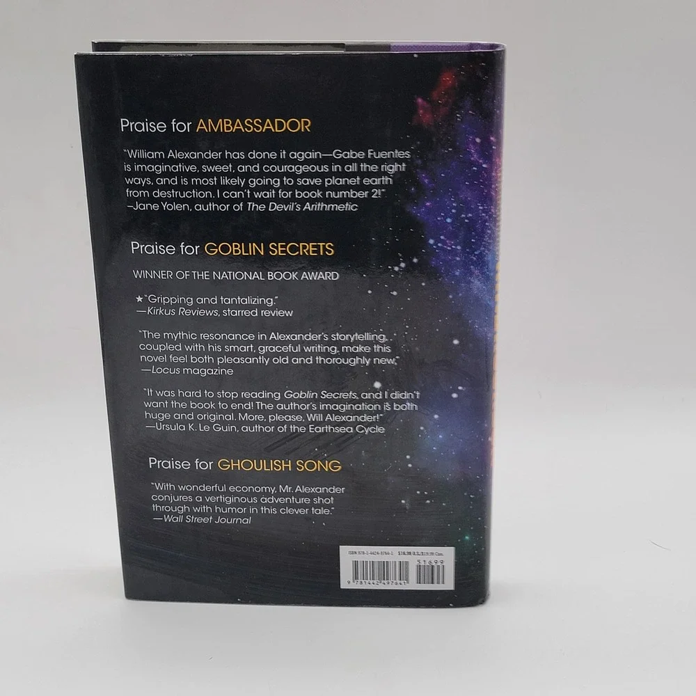 William Alexander Ambassador Hardcover First Edition Signed Sci-Fi Excellent